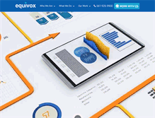 Tablet Screenshot of equivox.com
